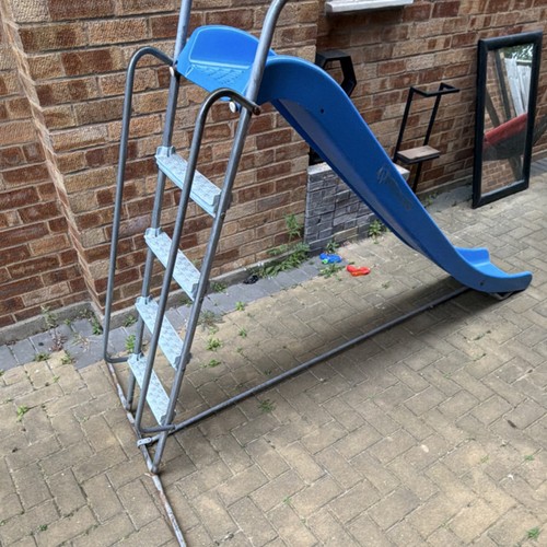 Blue plastic outdoor kids - blue,