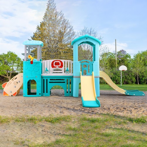 Kids castle slide - kids,