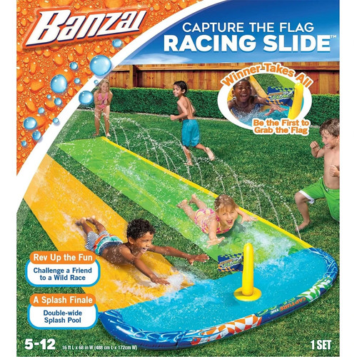 Capture the flag racing - the, water